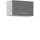 TIFFANY sivý lesk T07/G60o, horná výklopná skrinka v šírke 60 cm