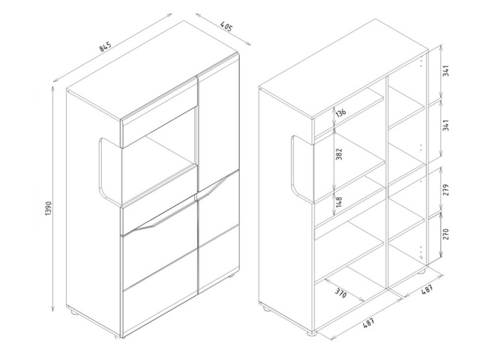 LIONEL LI05, vitrína