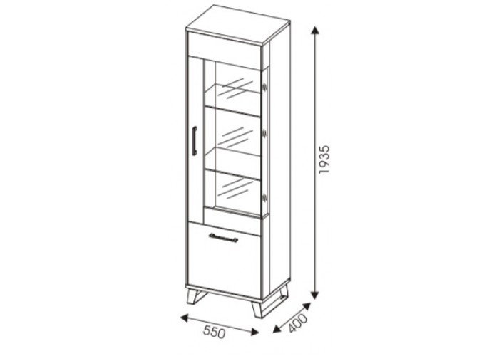 LOFT LT07 vitrína