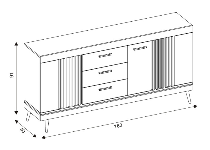 MATI MI05 komoda MATI MI05 komoda