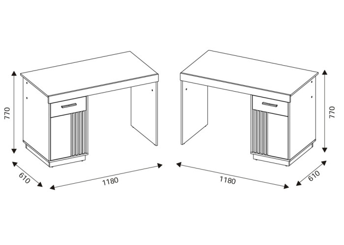 MATI MI13 písací stolík
