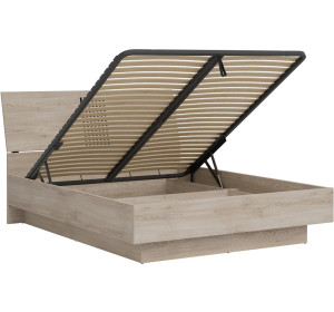 MATI MI18/160SP, manželská posteľ 160x200 cm s úložným priestorom a roštom