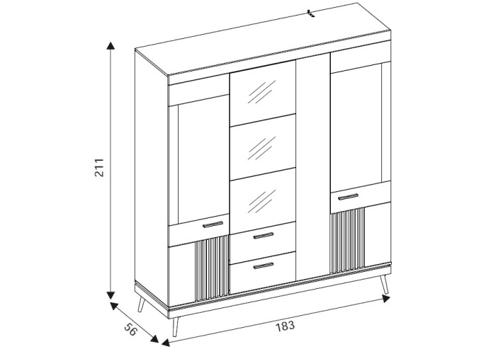 MATI MI16 šatníková skriňa