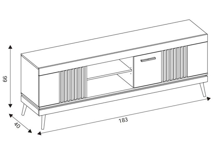 MATI MI02 skrinka pod TV MATI MI02 skrinka pod TV
