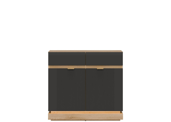 MILTON antracit ML02 komoda