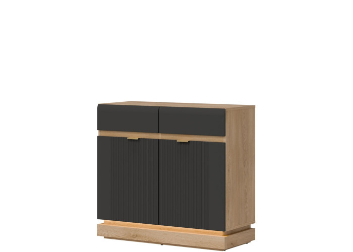 MILTON antracit ML02 komoda