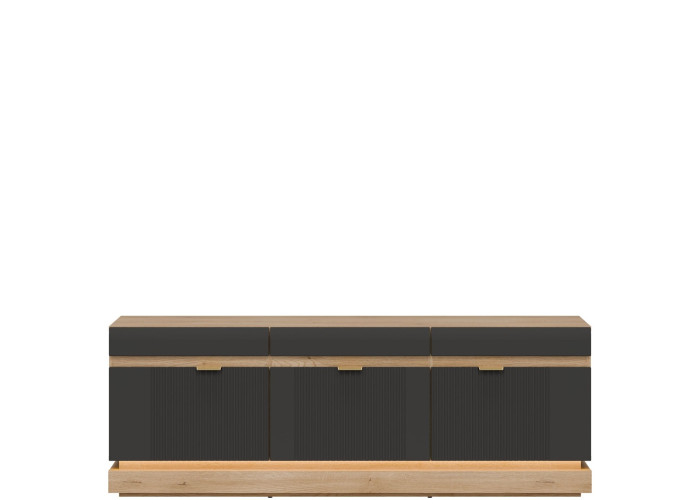 MILTON antracit ML01, skrinka pod TV