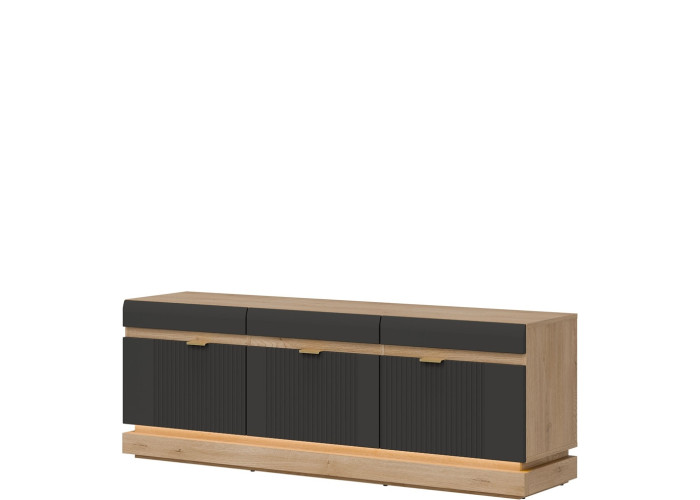 MILTON antracit ML01, skrinka pod TV