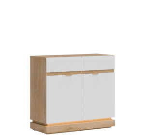 MILTON biela ML02 komoda