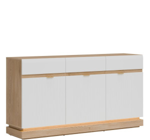 MILTON biela ML03 komoda