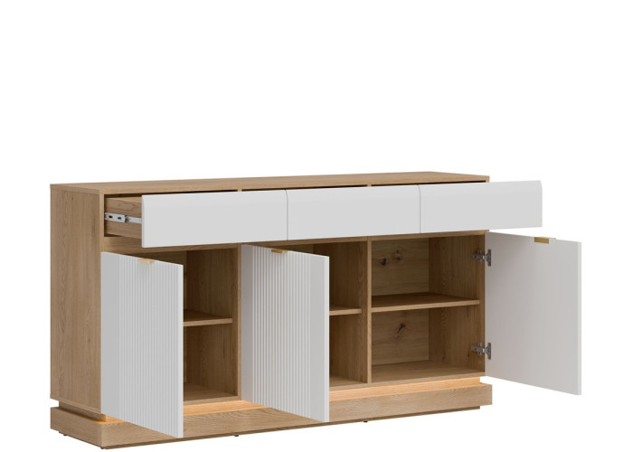 MILTON biela ML03 komoda MILTON biela ML03 komoda