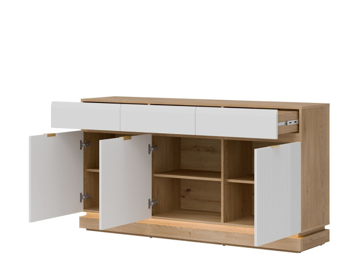 MILTON biela ML03 komoda MILTON biela ML03 komoda