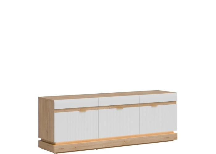 MILTON biela ML01, skrinka pod TV MILTON biela ML01, skrinka pod TV