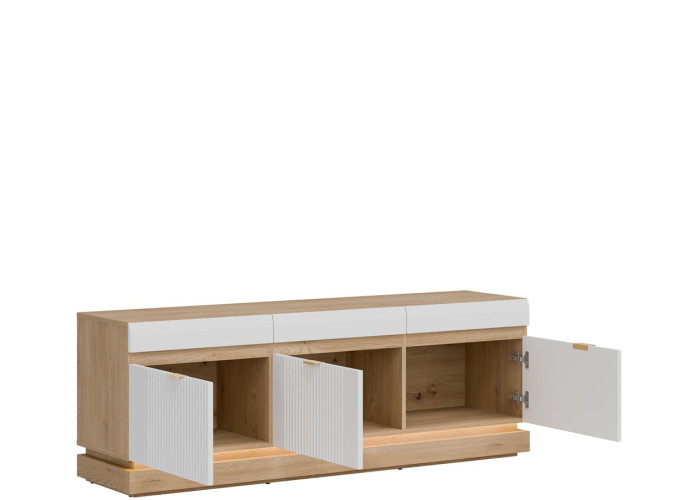 MILTON biela ML01, skrinka pod TV MILTON biela ML01, skrinka pod TV