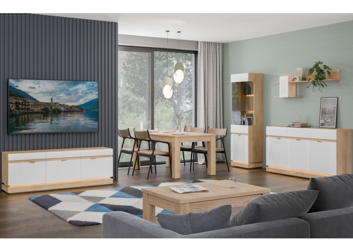 MILTON biela ML08 šatníkovo-policová skriňa MILTON biela ML08 šatníkovo-policová skriňa