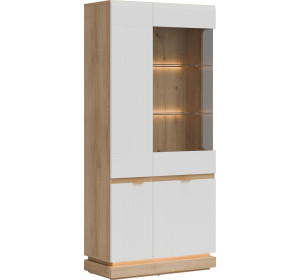 MILTON biela ML06 vitrína