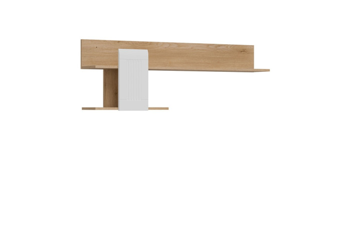 MILTON biela ML10, závesná polica MILTON biela ML10, závesná polica