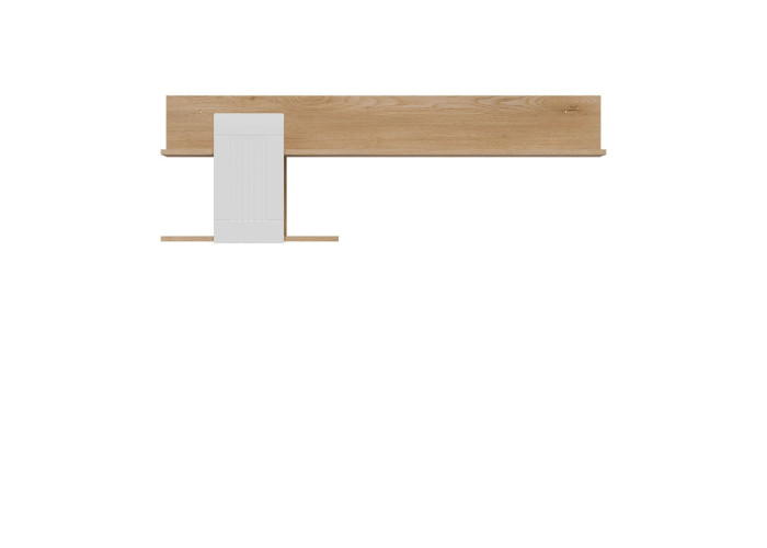 MILTON biela ML10, závesná polica MILTON biela ML10, závesná polica