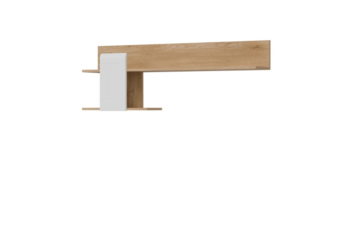 MILTON biela ML10, závesná polica MILTON biela ML10, závesná polica