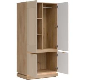 MILTON kašmír ML08 šatníkovo-policová skriňa MILTON kašmír ML08 šatníkovo-policová skriňa