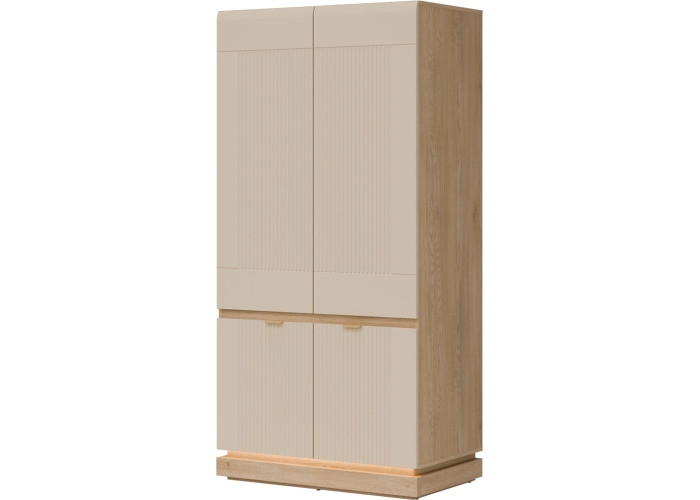 MILTON kašmír ML08 šatníkovo-policová skriňa