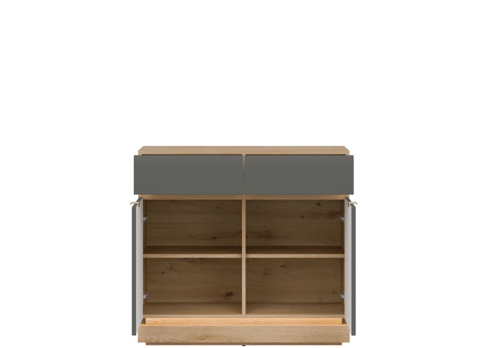 MILTON sivý ML02 komoda