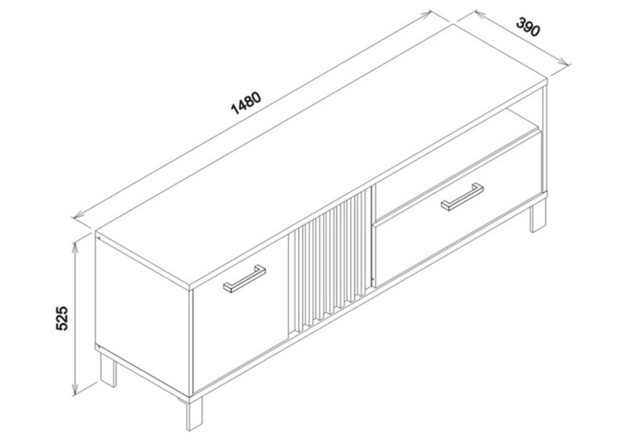 NOEL NE01, TV stolík NOEL NE01, TV stolík