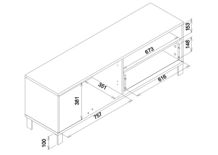 NOEL NE01, TV stolík NOEL NE01, TV stolík