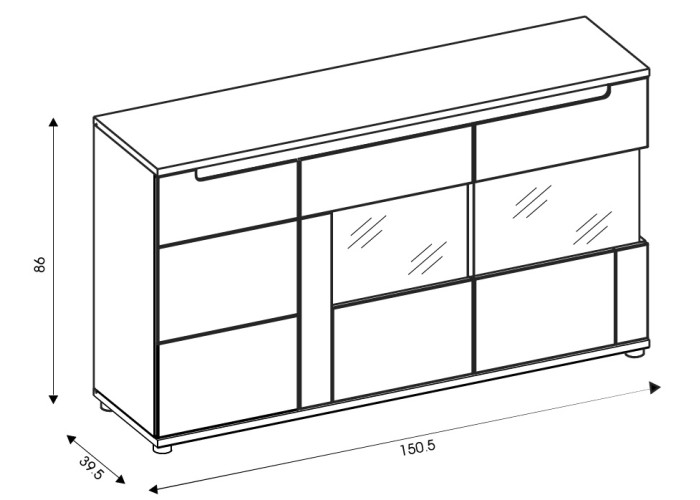 PRISCO PR04, komoda PRISCO PR04, komoda