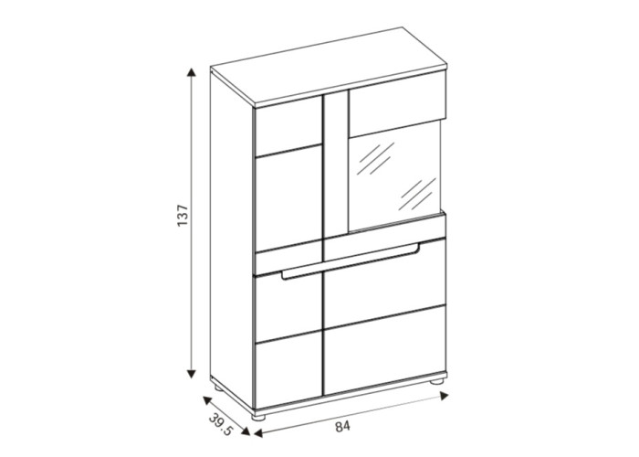 PRISCO PR05, vitrína PRISCO PR05, vitrína