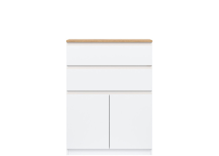 REMI biela/dub evoke RM05 komoda