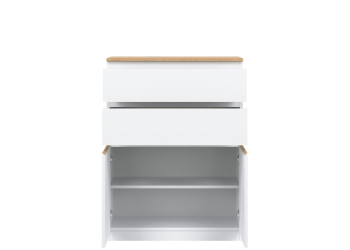 REMI biela/dub evoke RM05 komoda