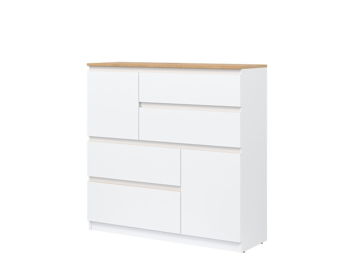 REMI biela/dub evoke RM06 komoda