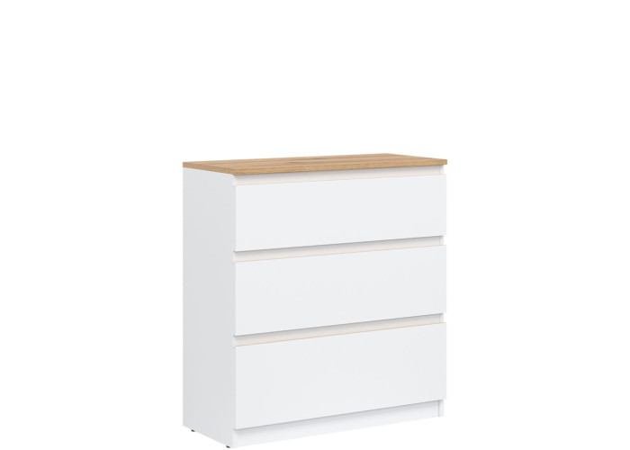 REMI biela/dub evoke RM02 komoda