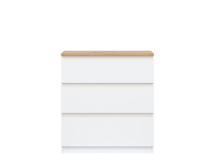 REMI biela/dub evoke RM02 komoda