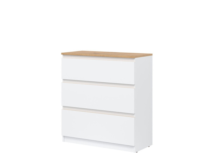 REMI biela/dub evoke RM02 komoda