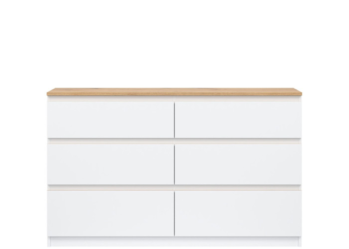 REMI biela/dub evoke RM03 komoda