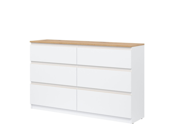 REMI biela/dub evoke RM03 komoda