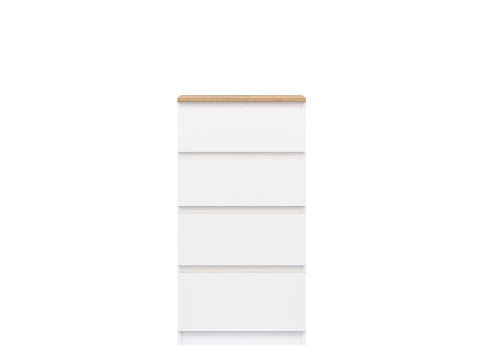 REMI biela/dub evoke RM04 komoda