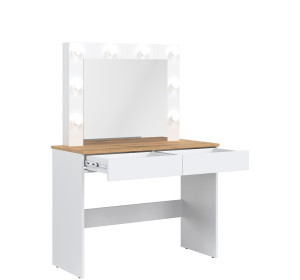 REMI biela/dub evoke RM16 toaletný stolík