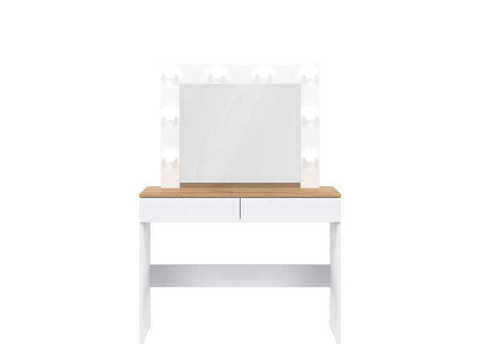 REMI biela/dub evoke RM16 toaletný stolík