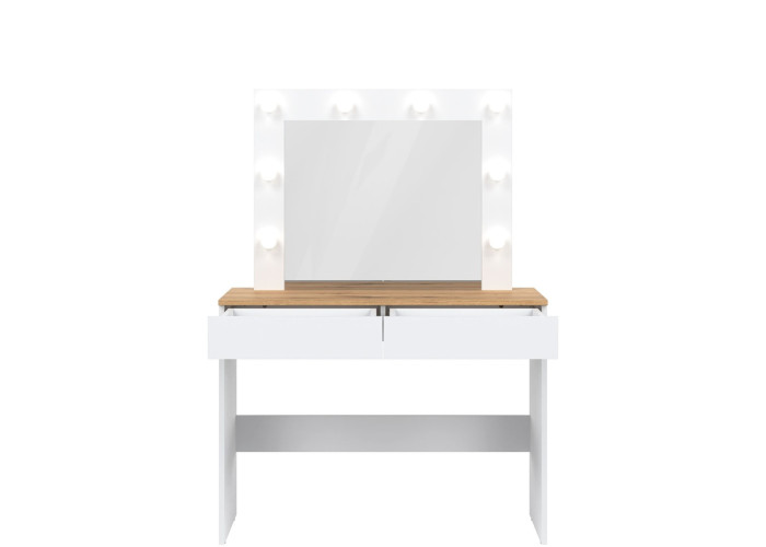 REMI biela/dub evoke RM16 toaletný stolík