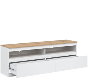 REMI biela/dub evoke RM01 skrinka pod TV