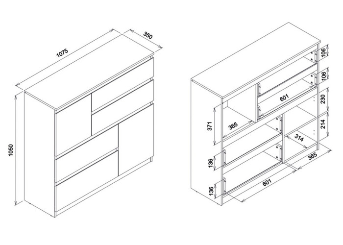 REMI dub castello RM06 komoda