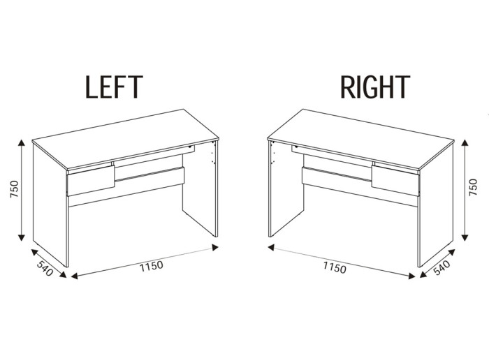 REMI dub castello RM15 písací stolík
