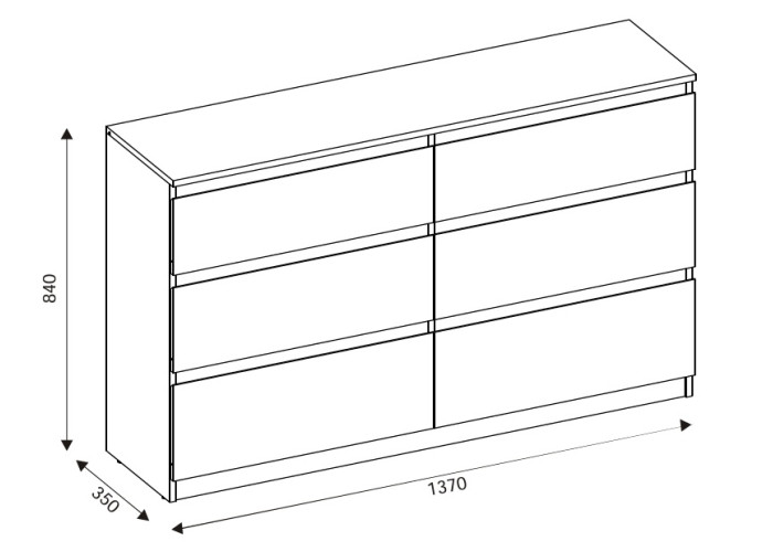 REMI dub castello RM03 komoda