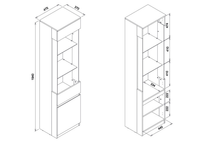 REMI dub castello RM07 vitrína