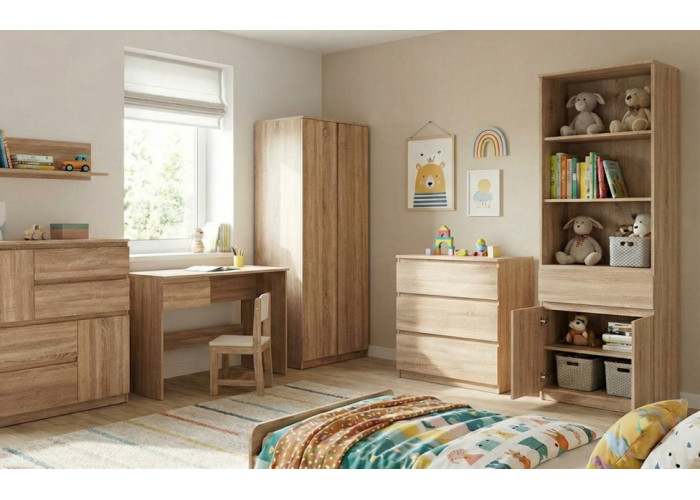 REMI RM01 dub sonoma skrinka pod TV