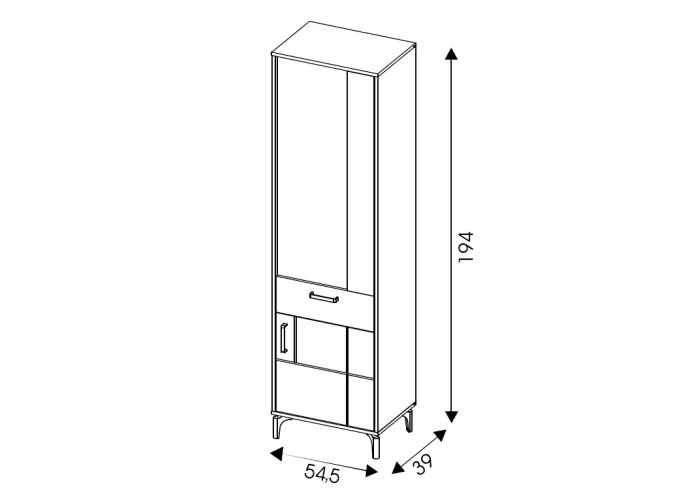 S-Line SL06P vitrína