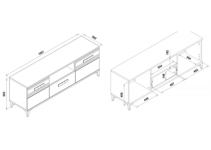 SNOBI SB01, TV stolík